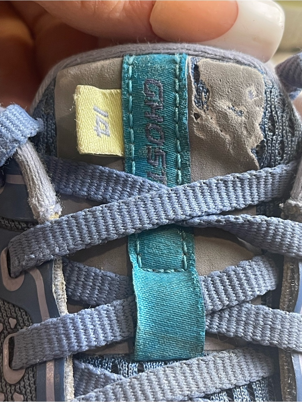 Brooks Womens Ghost 14 Neutral Running Shoes Peacoat Navy Blue Mint Size 10 - Picture 6 of 9